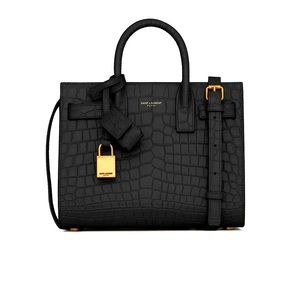 CLASSIC SAC DE JOUR BABY IN CROCODILE EMBOSSED MATTE LEATHER